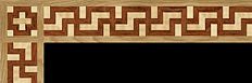 Hardwood Floor Border - GREEK KEY VI