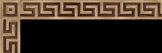 Hardwood Floor Border Inlay - GREEK KEY