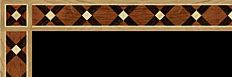 Hardwood Floor Border - BURGUNDY