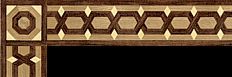 Hardwood Floor Border Inlay - WEAVER LINES