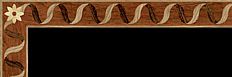 Parquet Flooring Border Inlay Pattern - MANIN